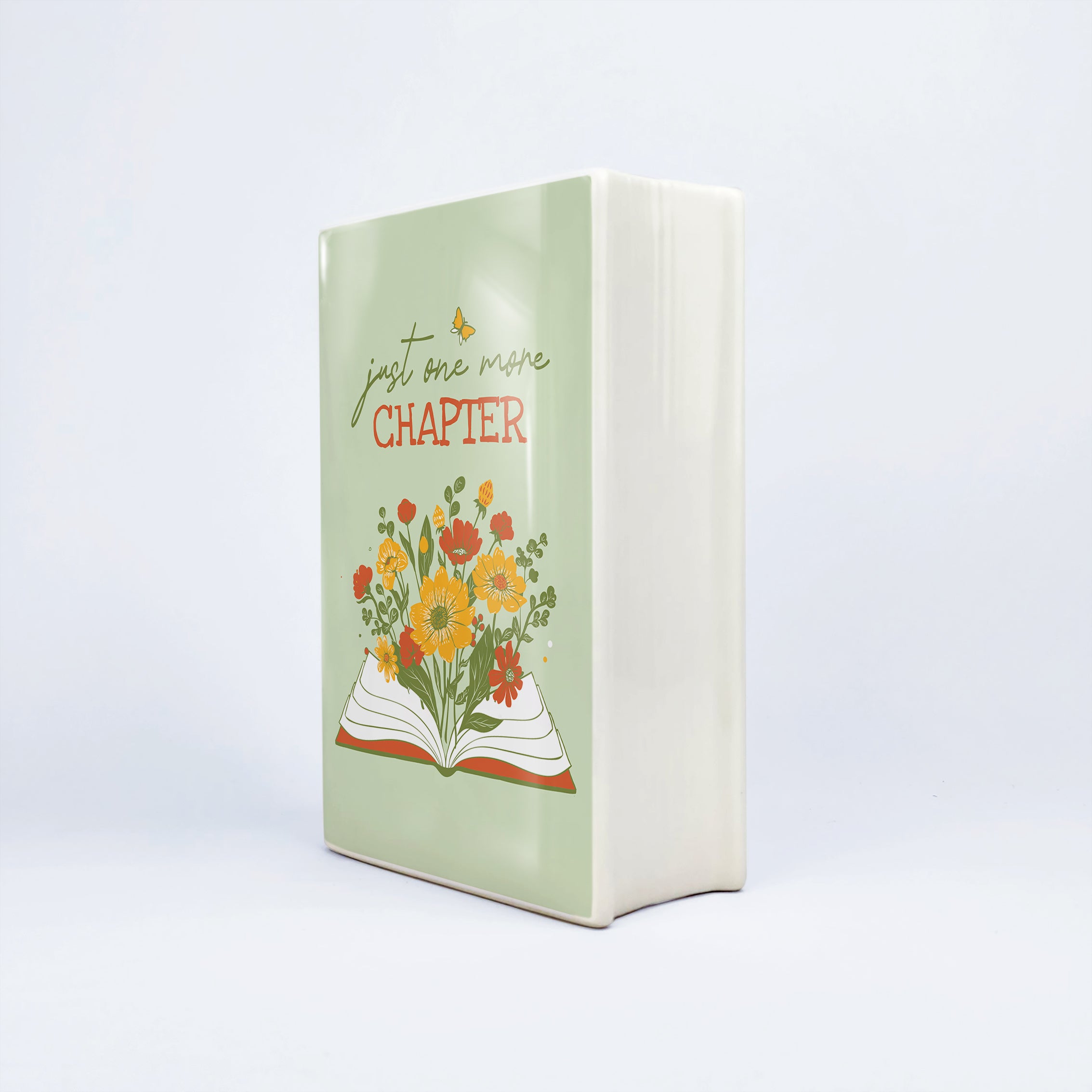 Just One More Chapter Ceramic Book Vase - Large