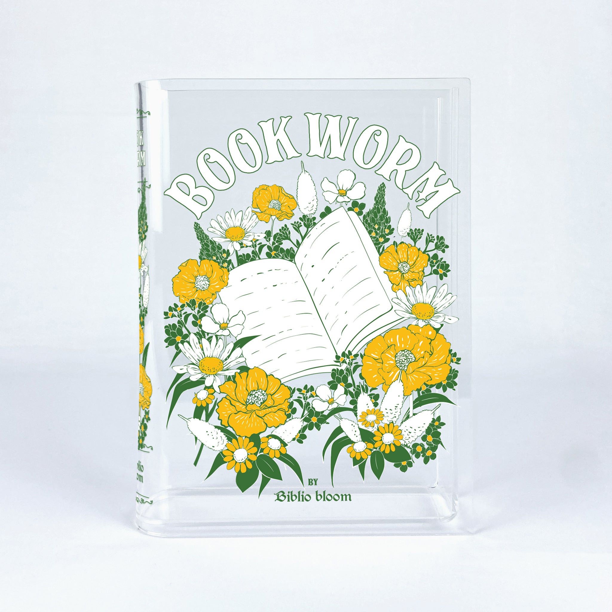 Bookworm Acrylic Book Vase