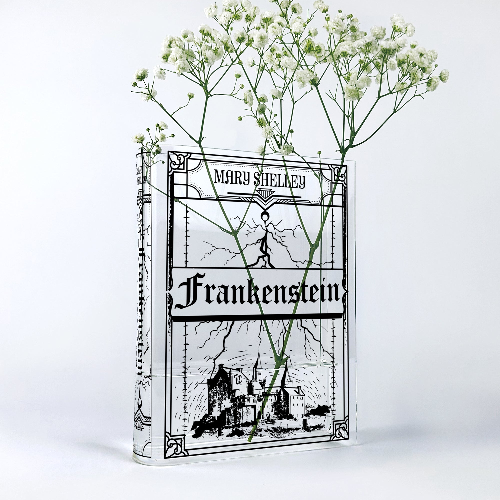 Frankenstein Acrylic Book Vase