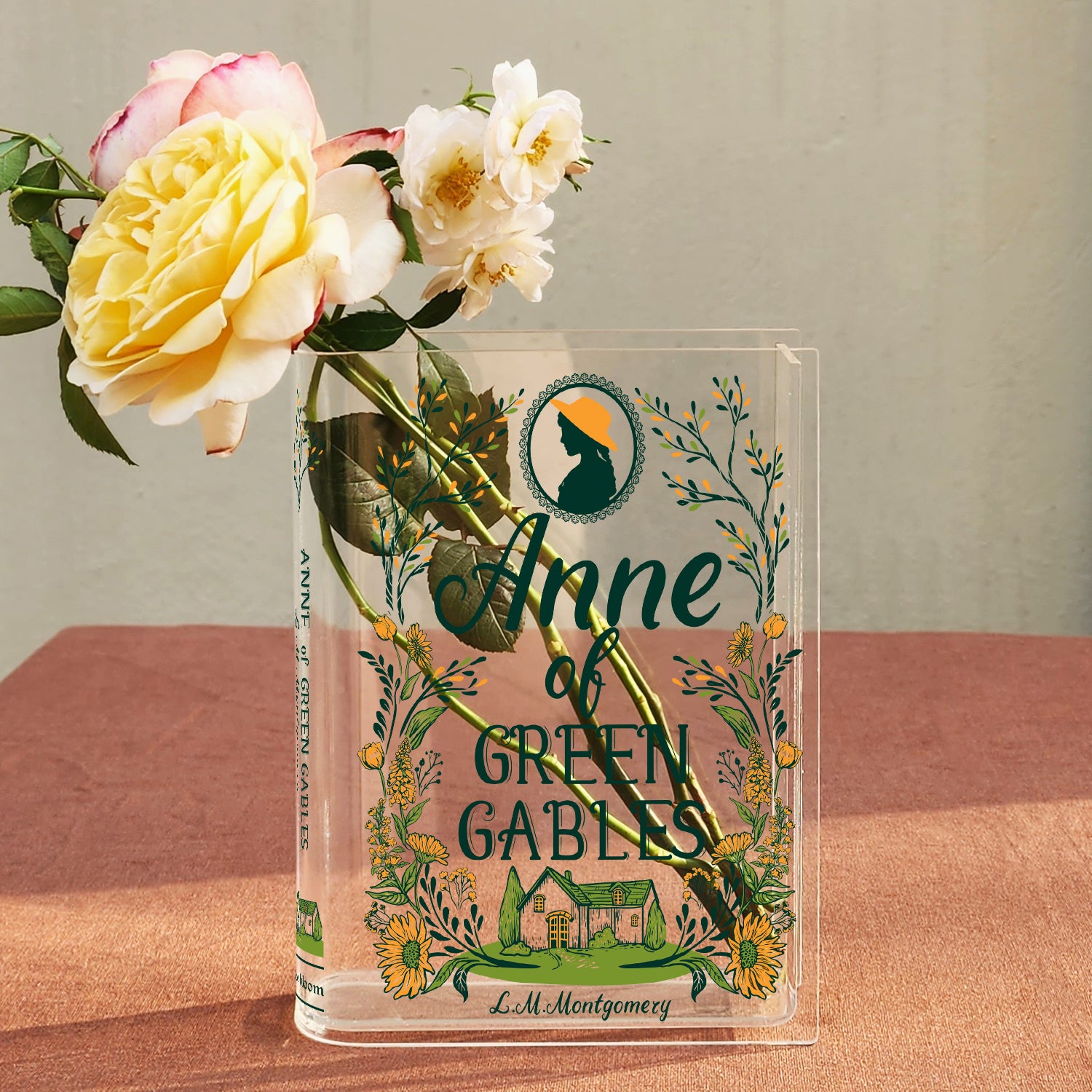 Anne of Green Gables Acrylic Book Vase - Colorful