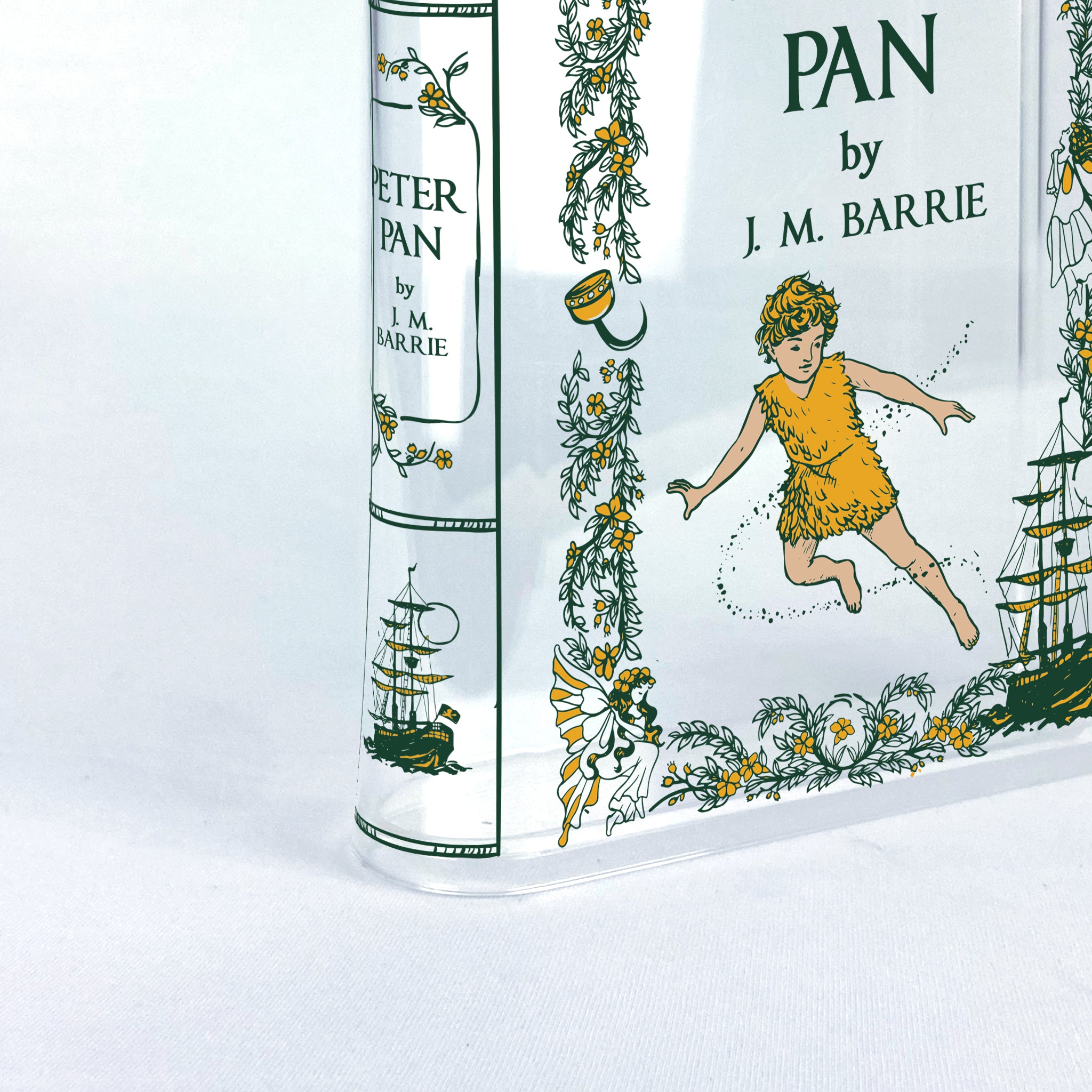 Peter Pan Acrylic Book Vase