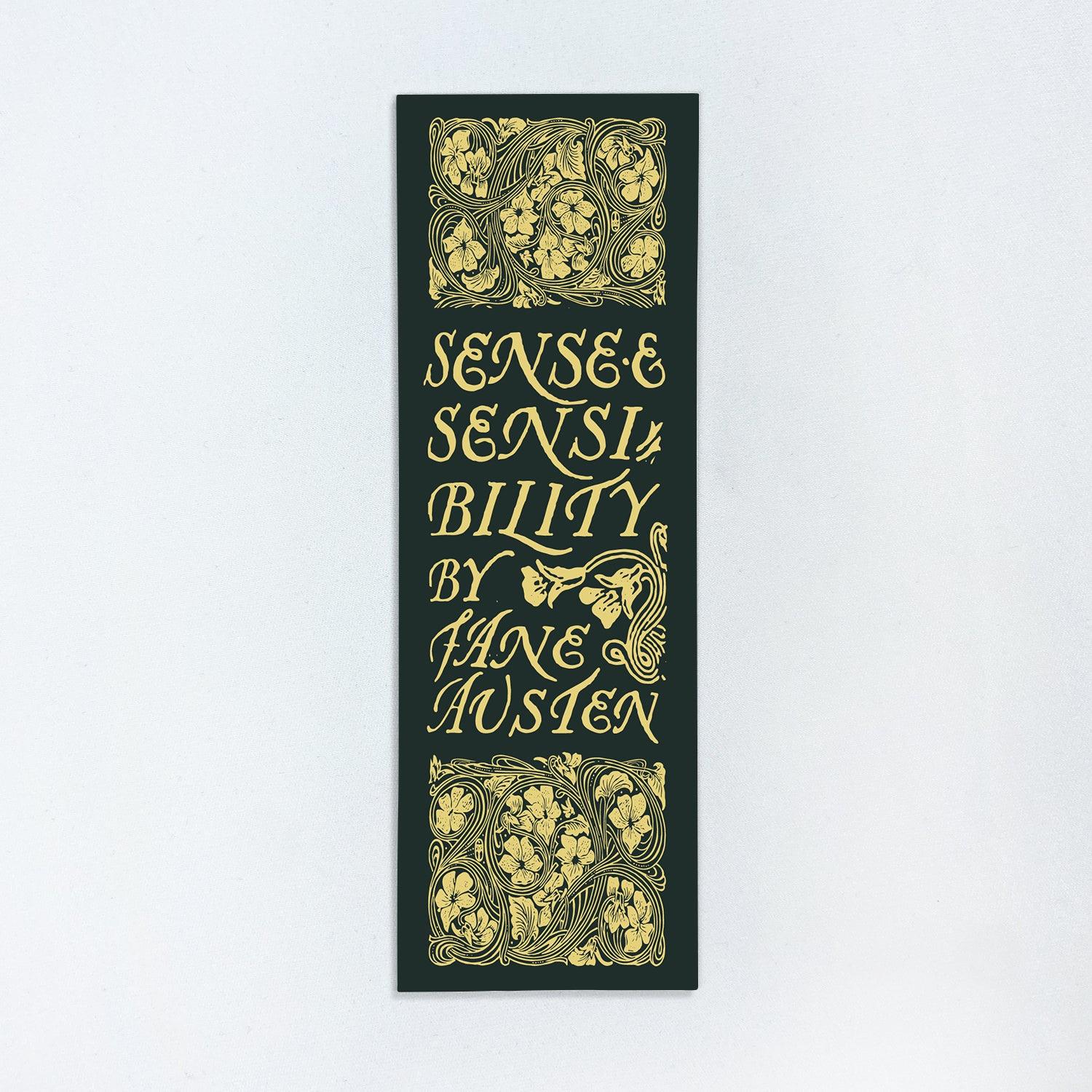 Sense and Sensibility Paper Bookmark