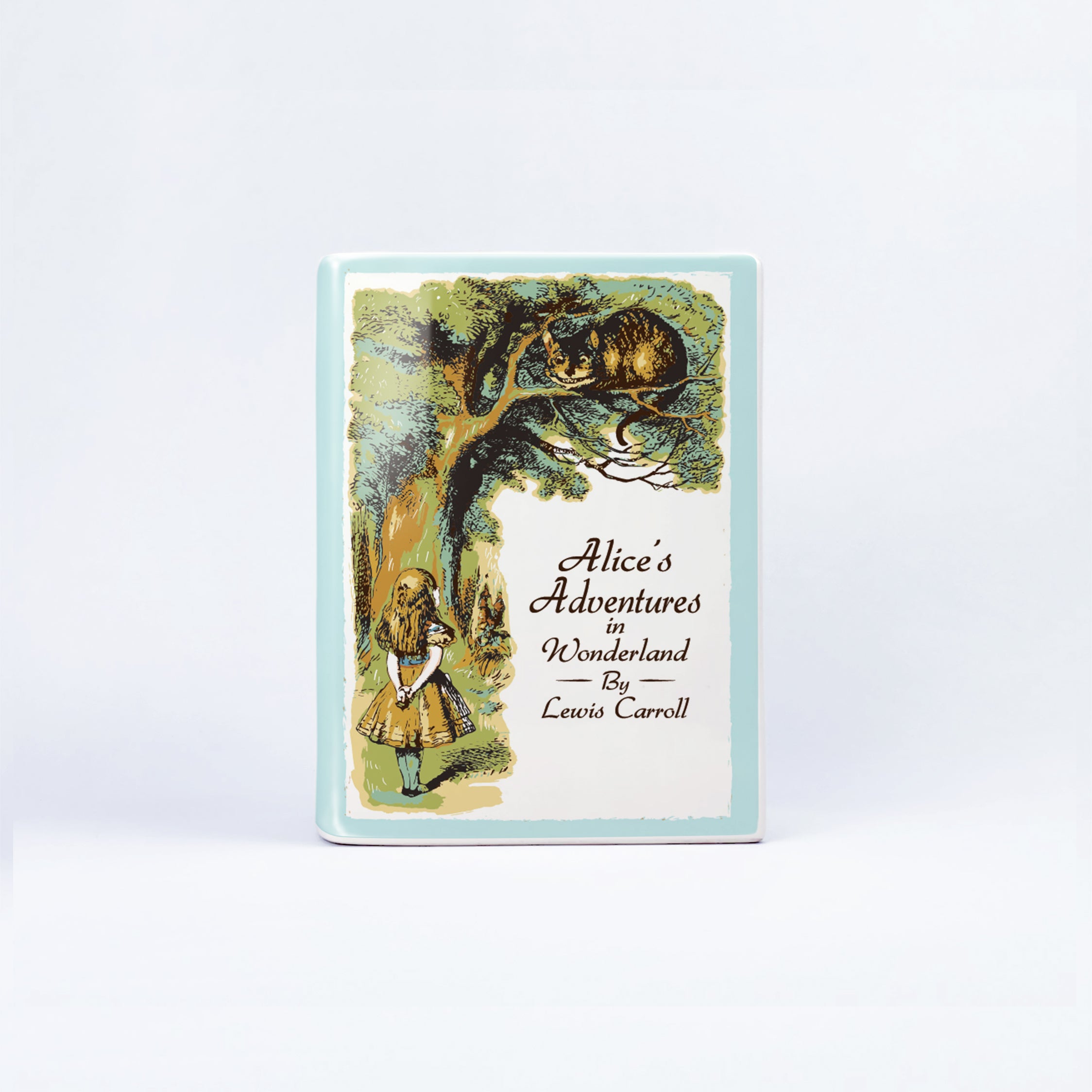 Alice in Wonderland Ceramic Book Vase - Small