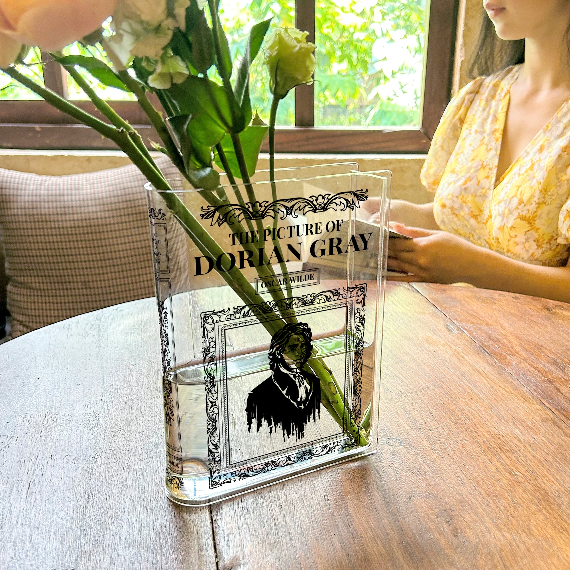 The Picture of Dorian Gray Acrylic Book Vase - II