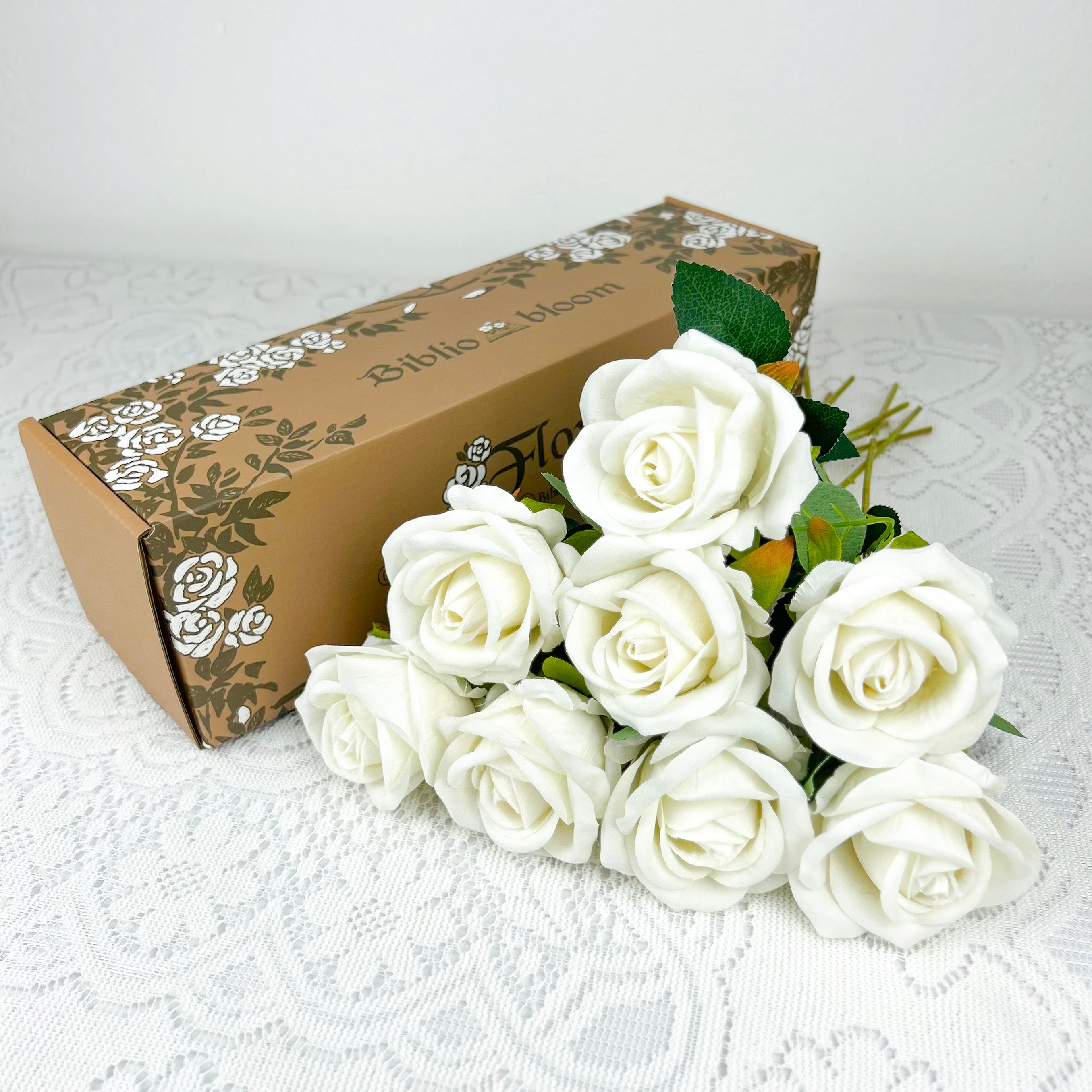 8PCS Artificial Roses