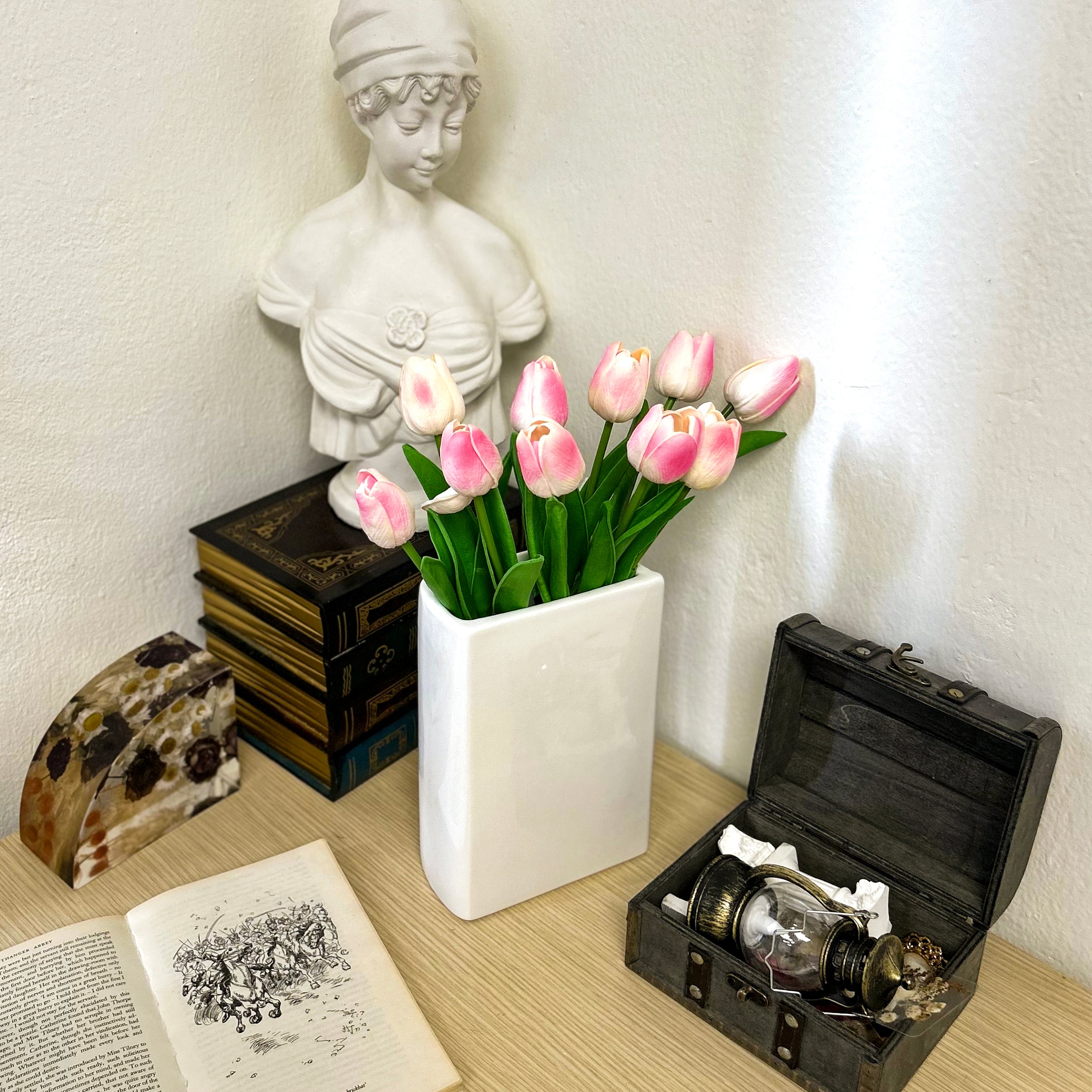 10PCS Artificial Tulips