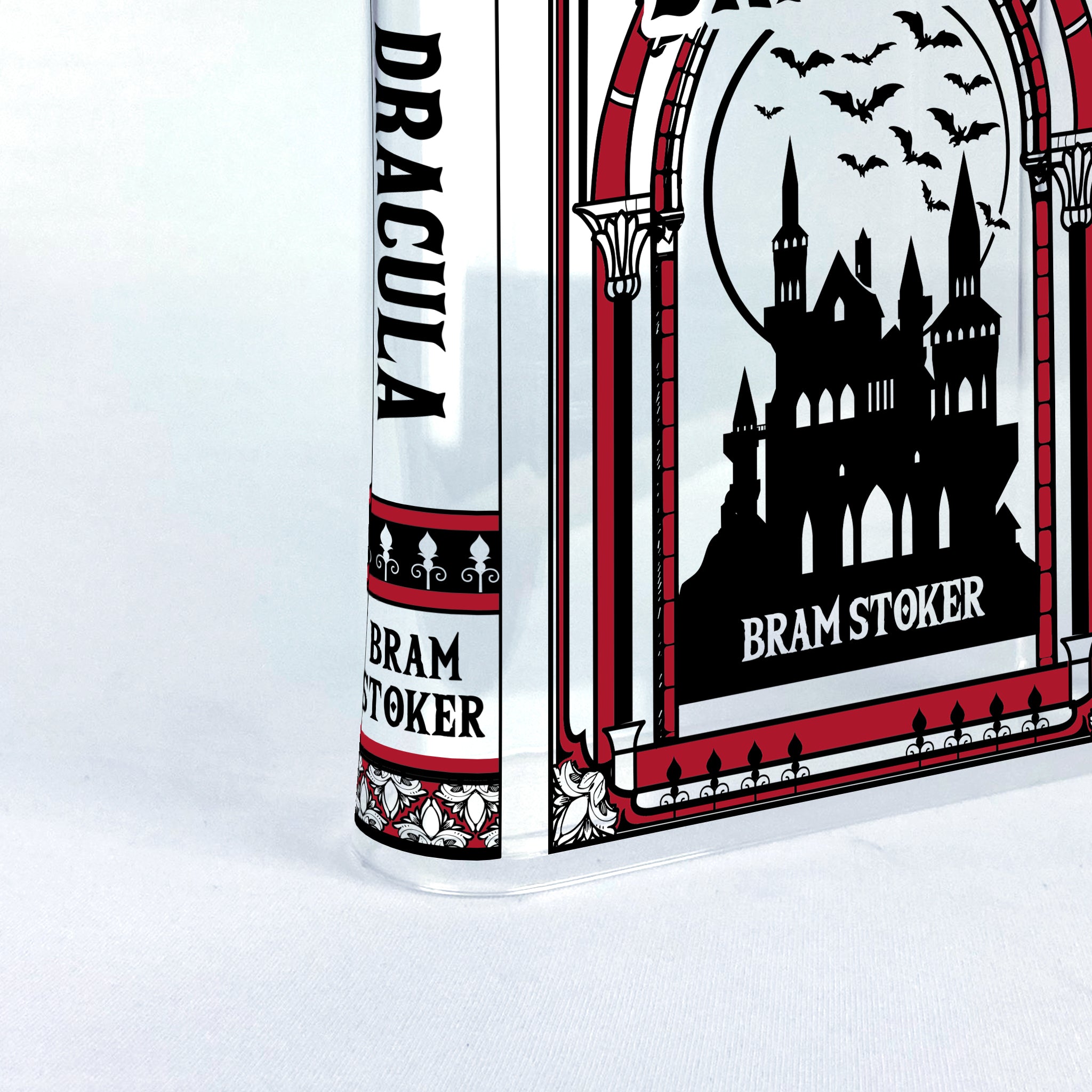 Dracula Acrylic Book Vase - Colorful