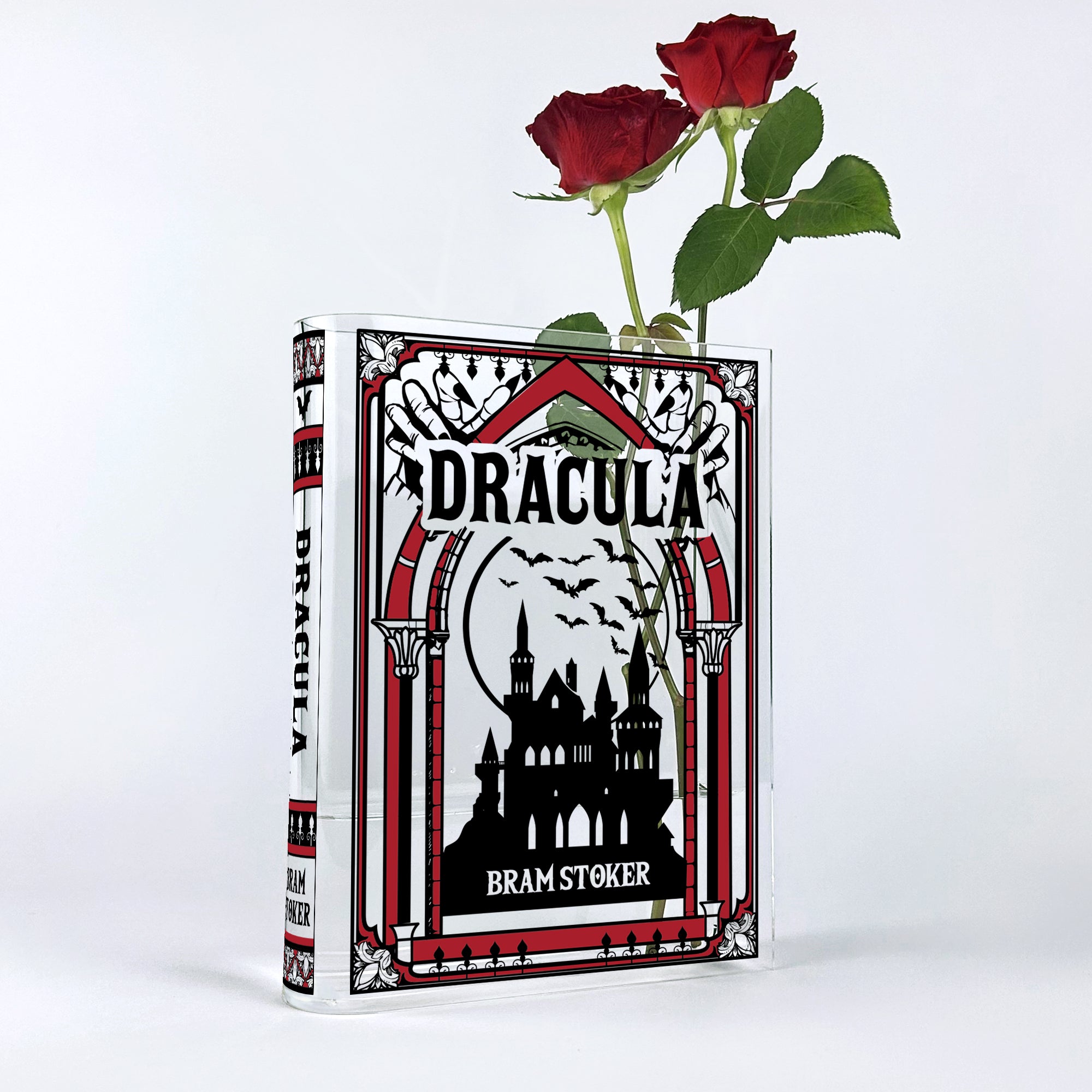Dracula Acrylic Book Vase - Colorful