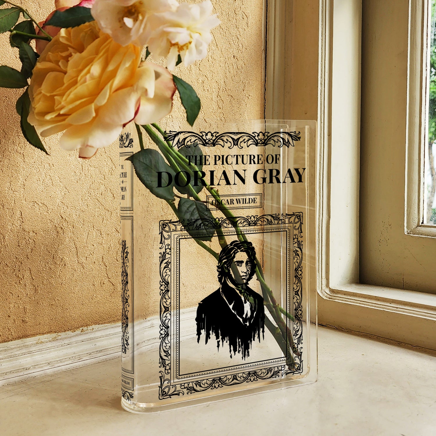 The Picture of Dorian Gray Acrylic Book Vase - II