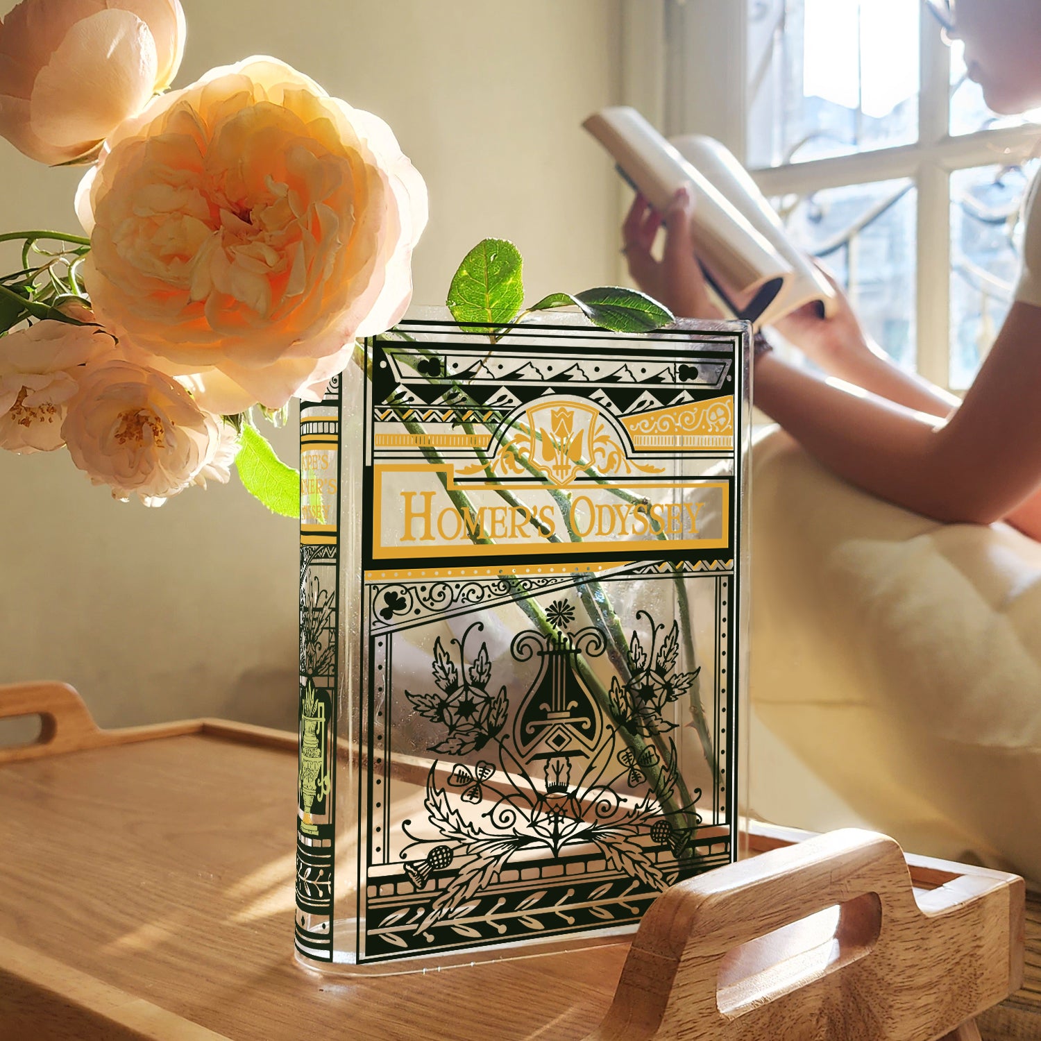 Odyssey Acrylic Book Vase