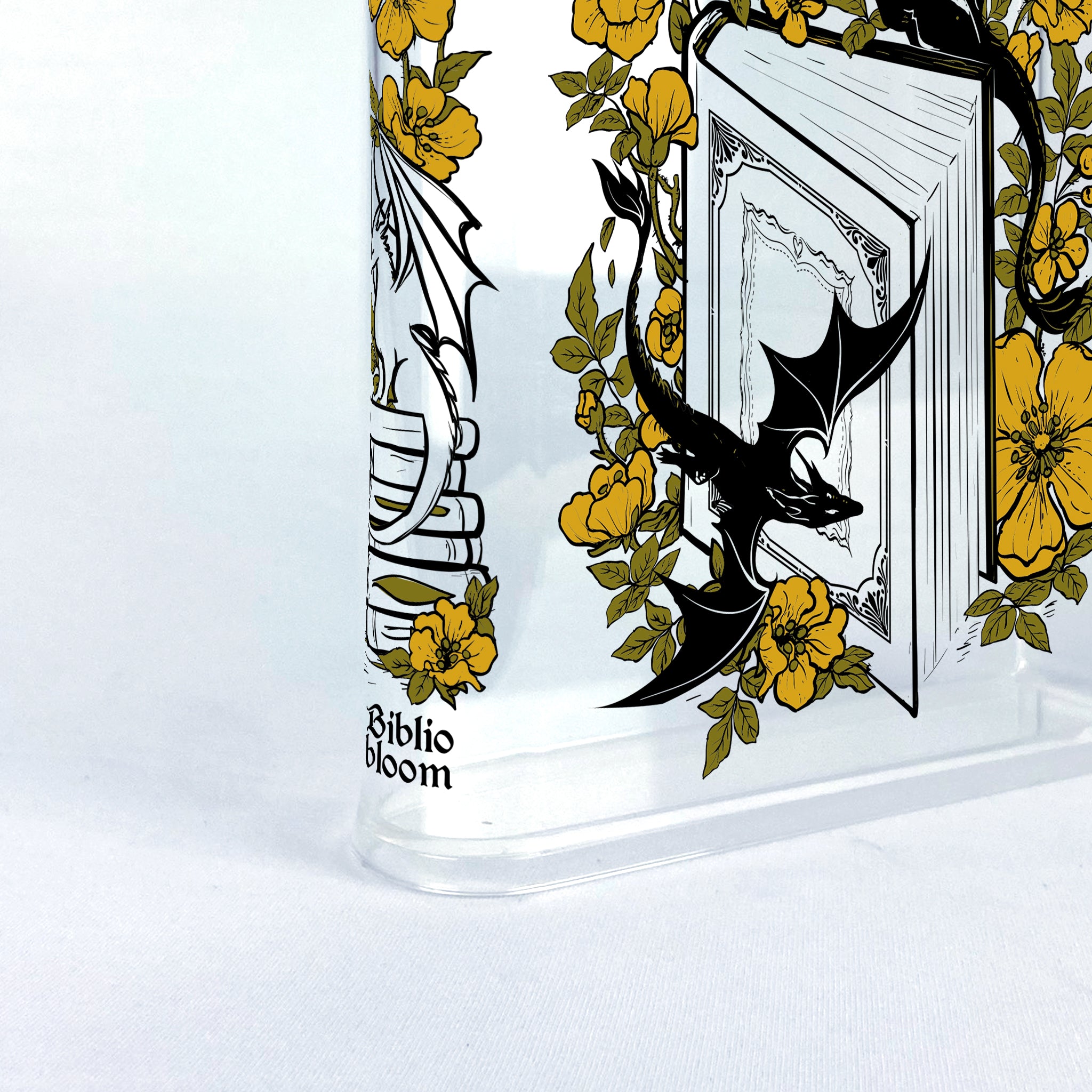 Dragon Acrylic Book Vase