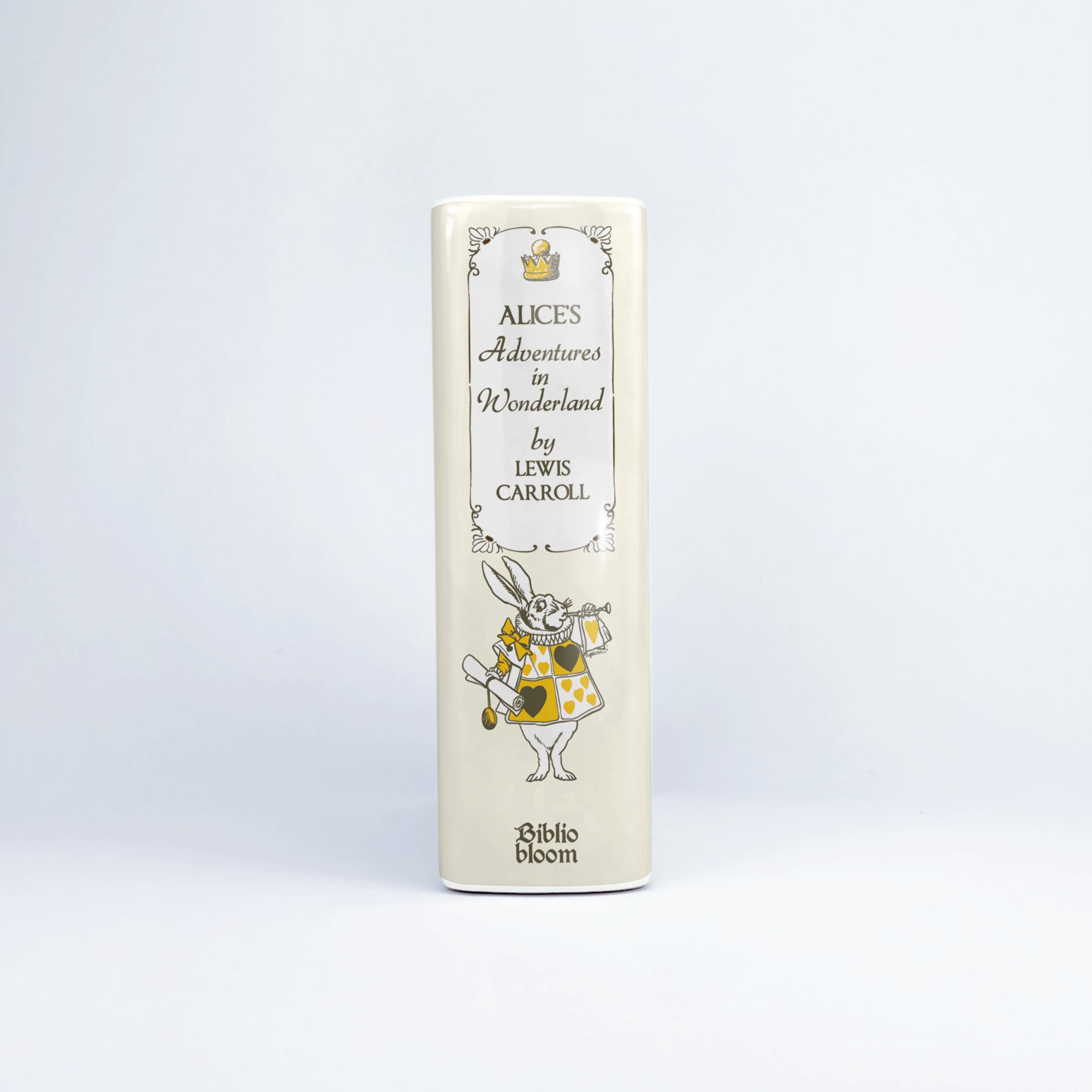 Alice in Wonderland Ceramic Book Vase II - Large