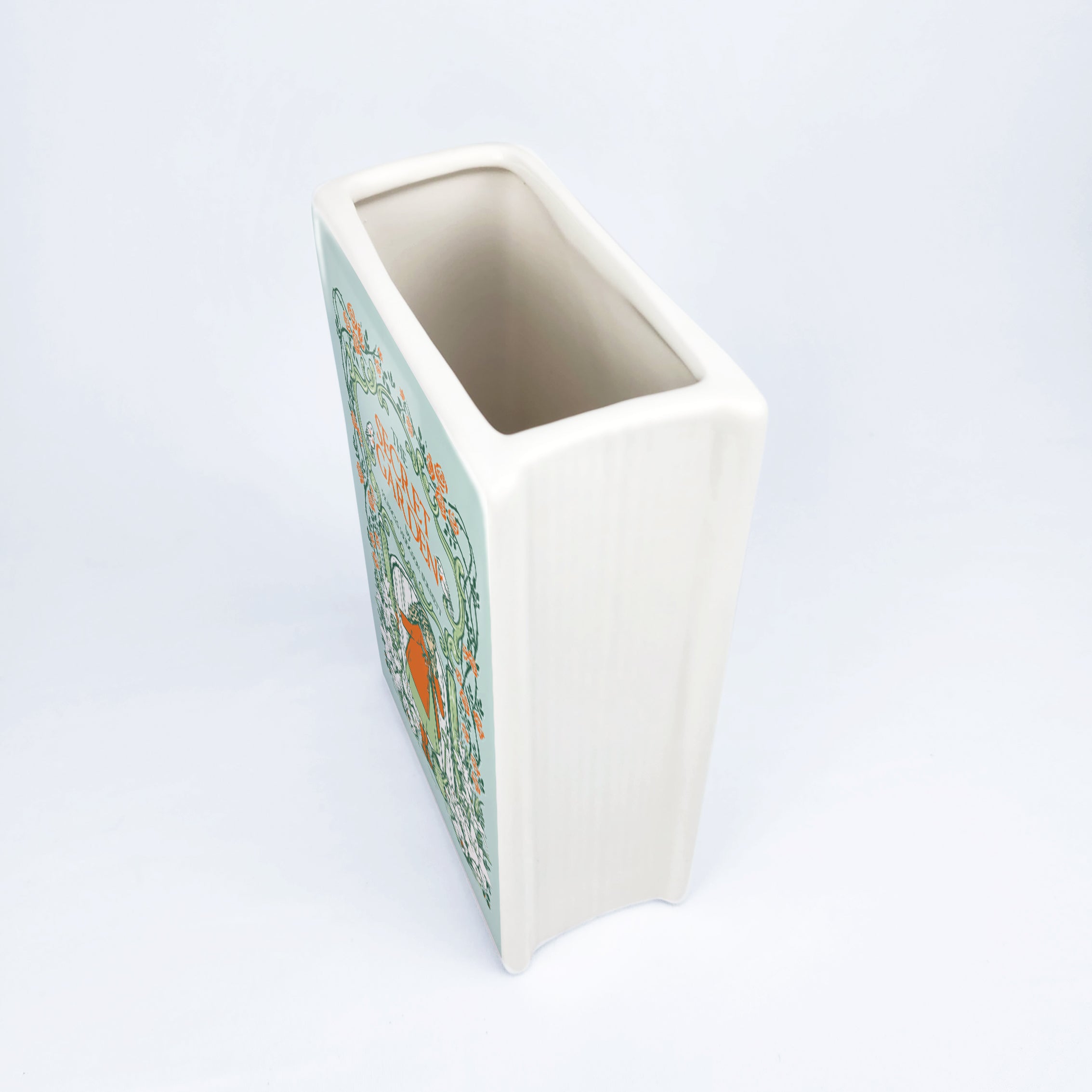 The Secret Garden Ceramic Book Vase - Large