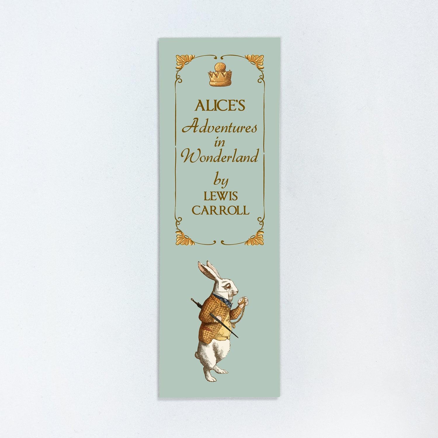 Alice's Adventures in Wonderland Paper Bookmark