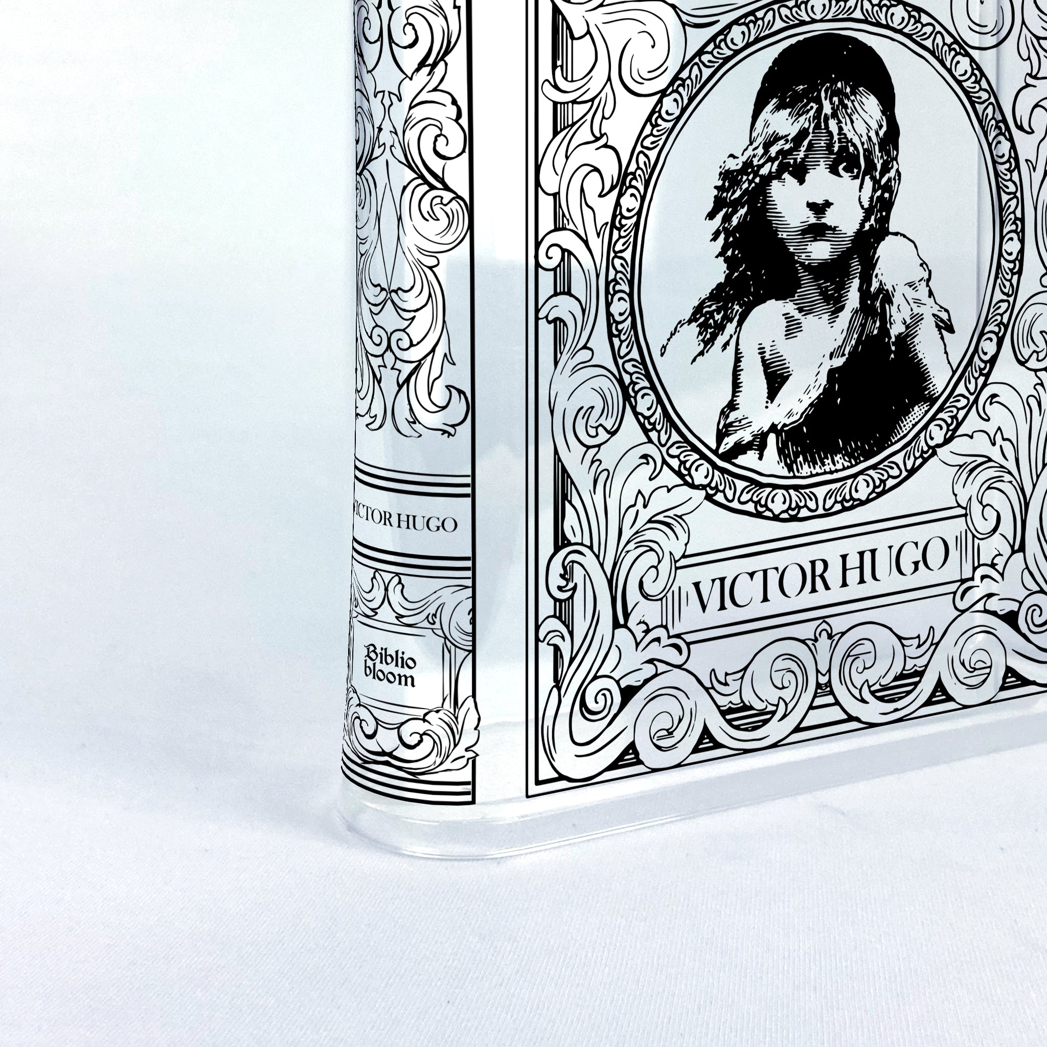 Les Misérables Acrylic Book Vase