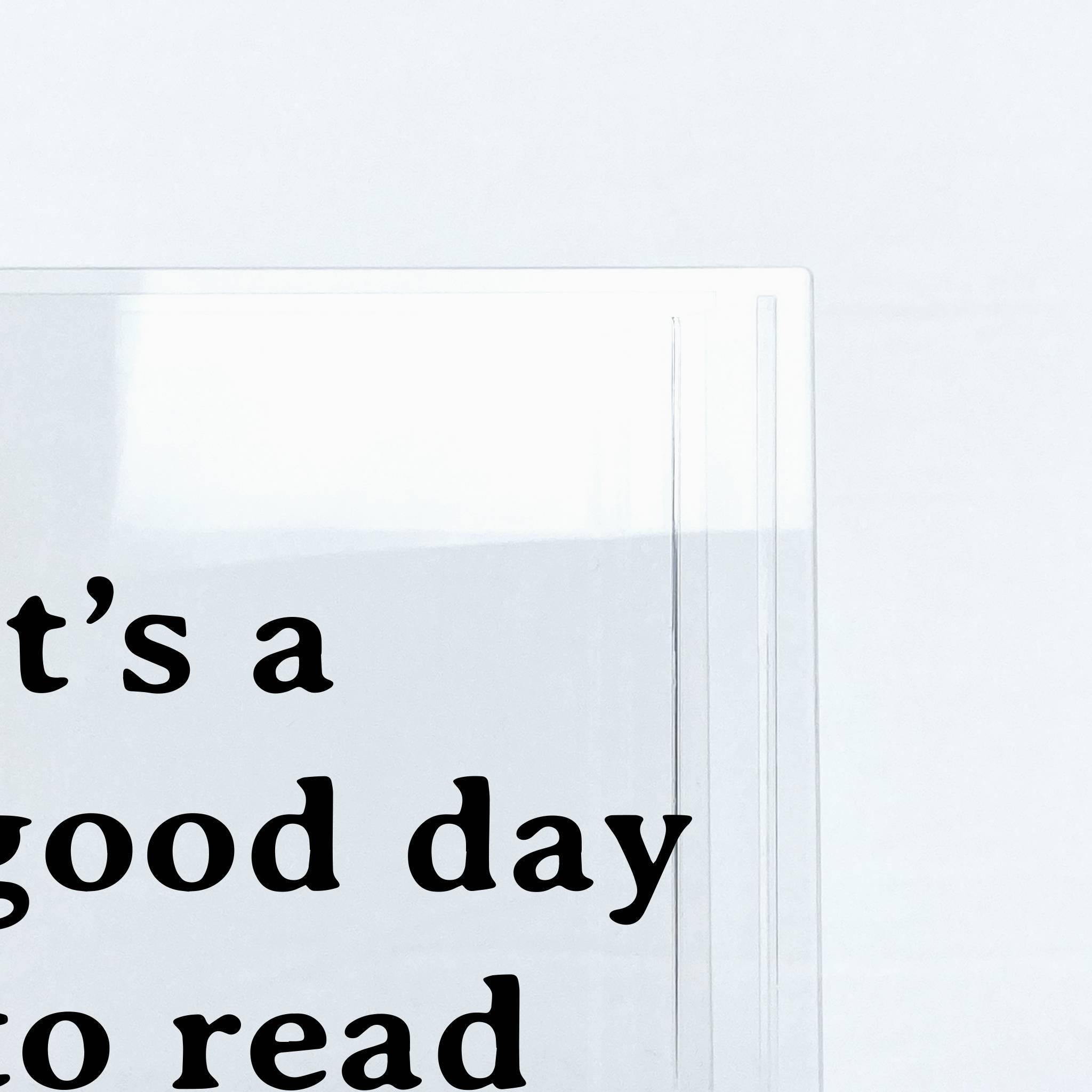 Good Day To Read A Book Acrylic Book Vase