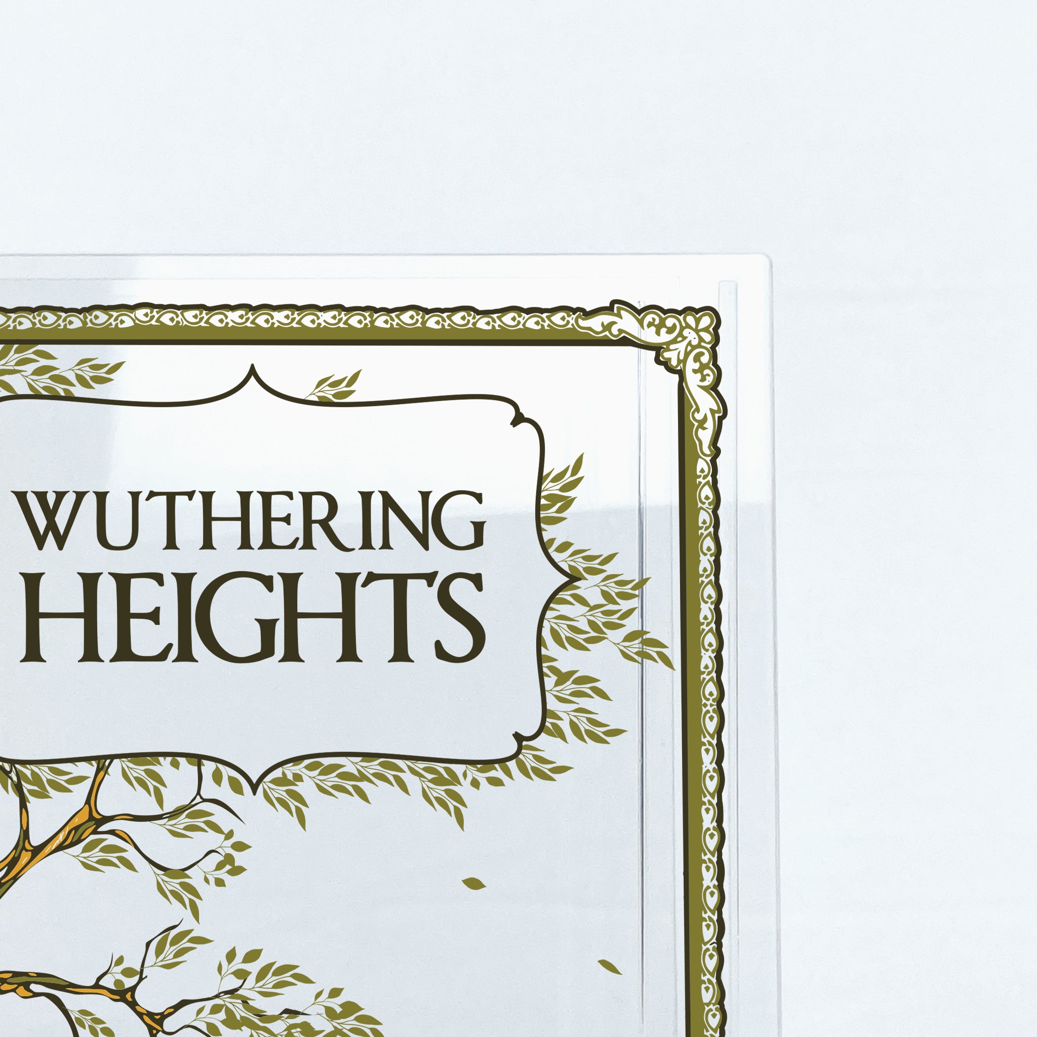 Wuthering Heights Acrylic Book Vase - Colorful